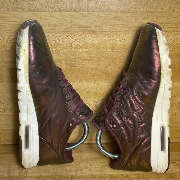 Nike Air Max 1 Ultra Premium Jacquard Metallic 7.5 - Picture 7 of 9